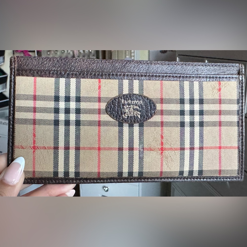 Burberry Single long wallet vintage